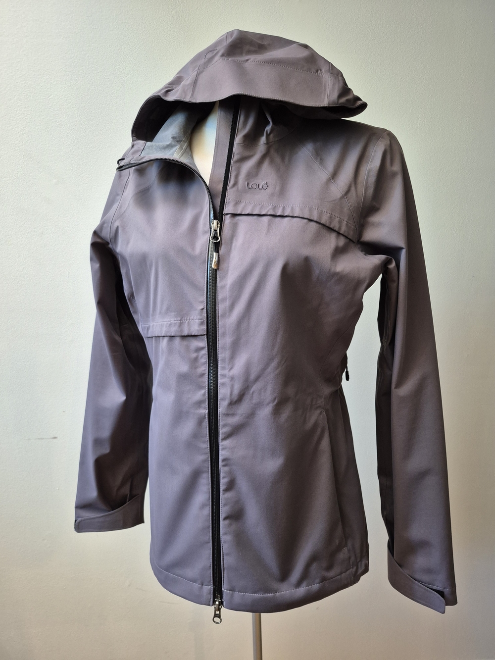 Like New! Lole Women's Hooded Utility Jacket - Grey, Size M